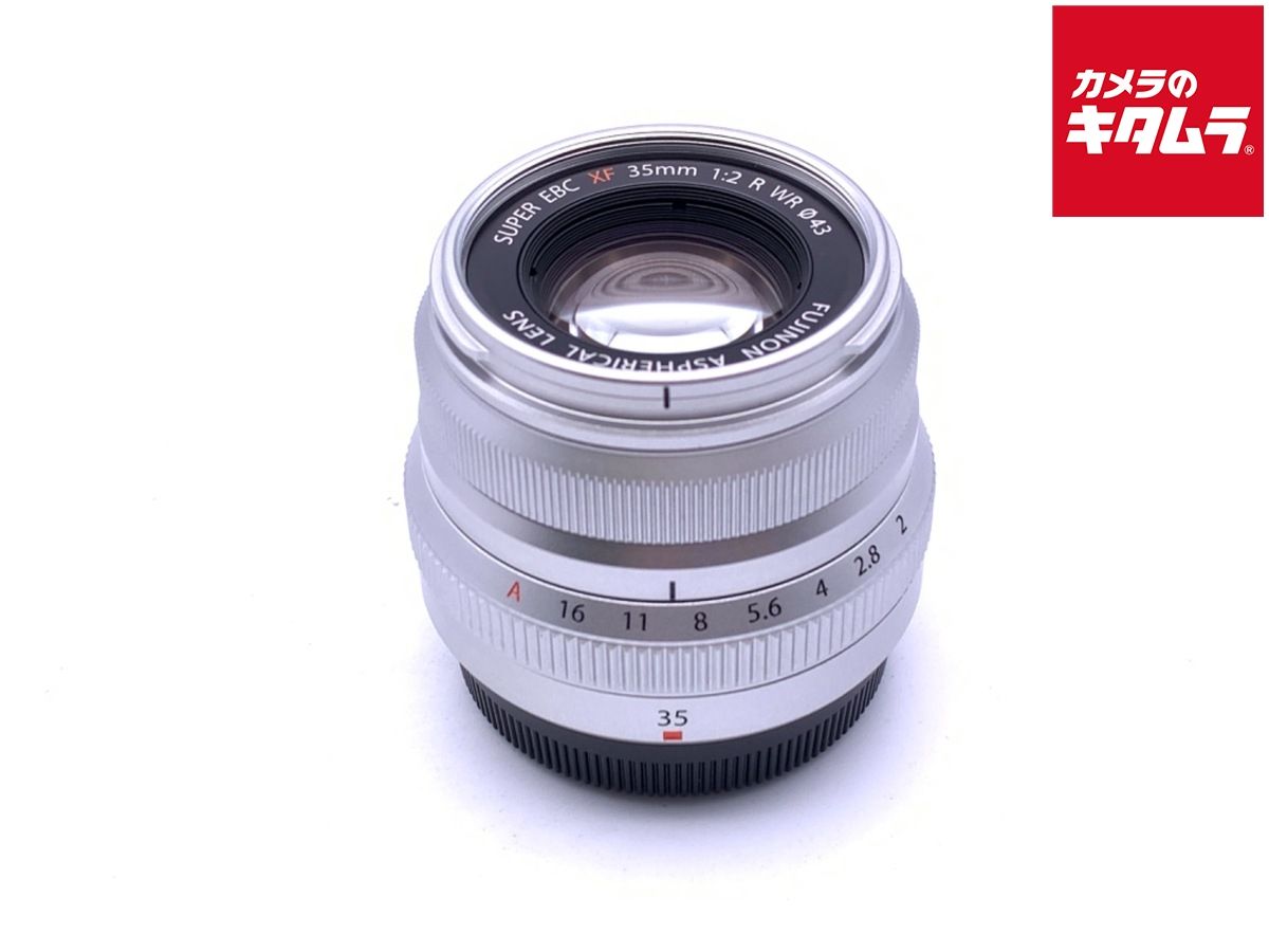【中古】 【良品】 フジフイルム XF35mm F2 R WR シルバー