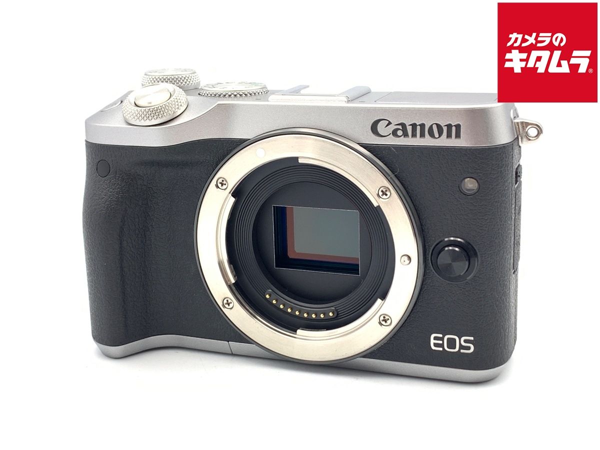 【中古】 【良品】 キヤノン EOS M6 ボディ シルバー