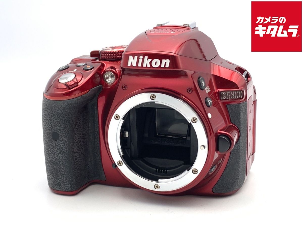 【中古】 【並品】 ニコン D5300 ボディ レッド