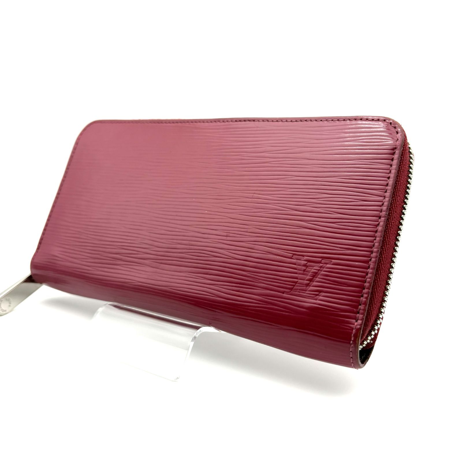 【 美品 】LOUIS VUITTON　ルイヴィトン　エピ　ジッピーウォレット　ラウンドファスナー長財布　レザー