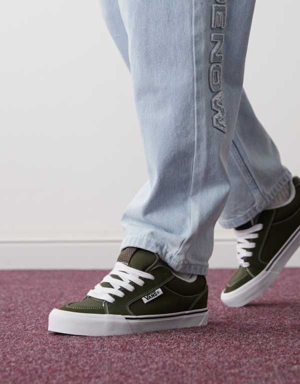 バンズ メンズ シューズ スニーカー Vans Chukka Push sneakers in olive Khaki カーキ