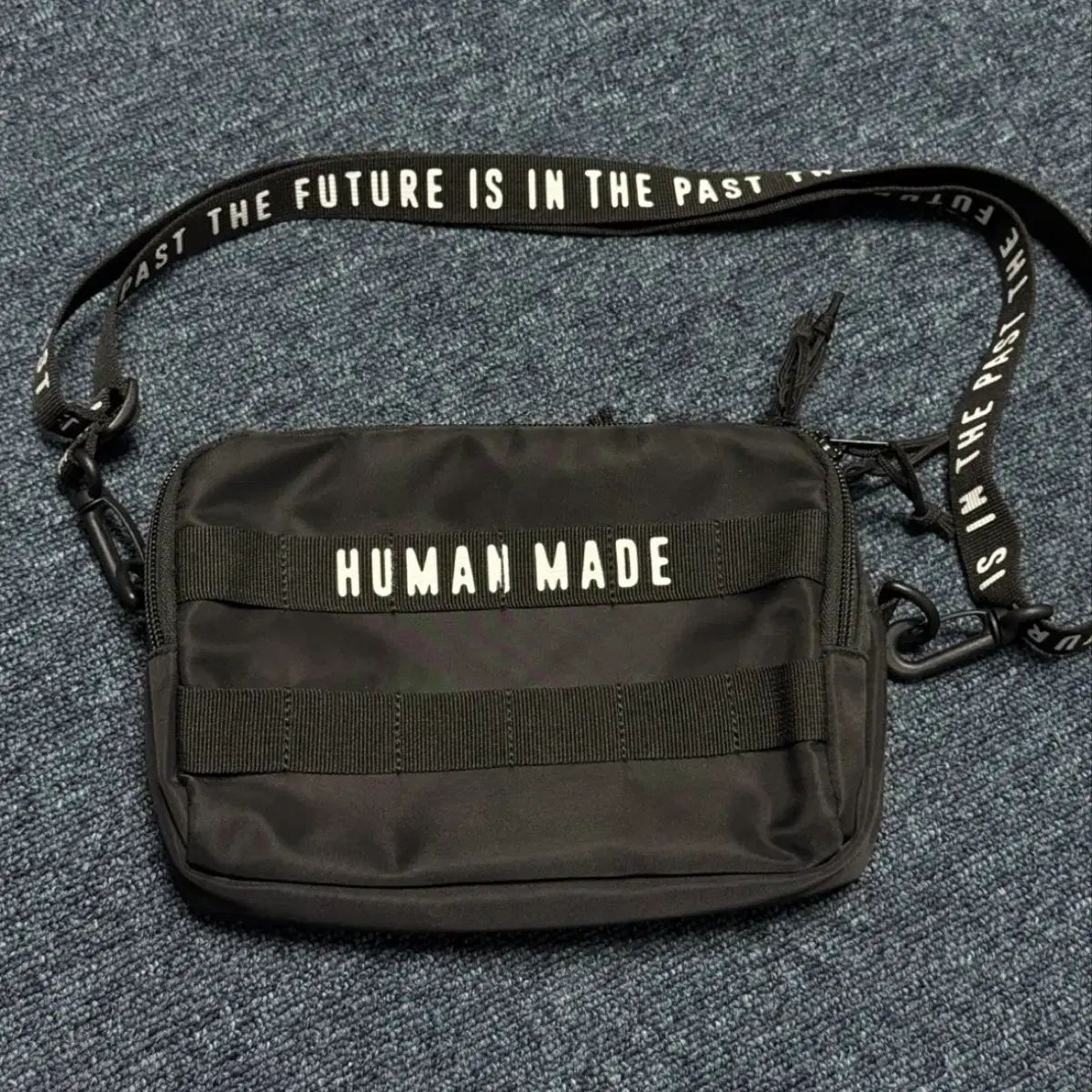 HUMAN MADE(ヒューマンメイド) ミリタリー ポーチ ブラック