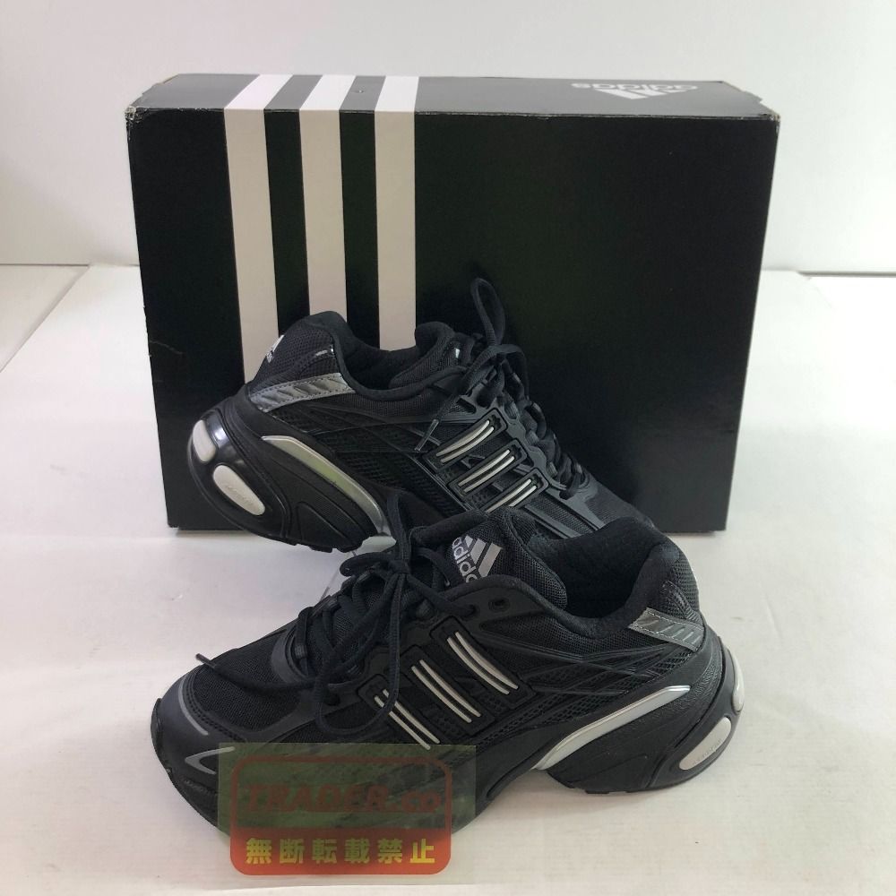 04w7013∞※【中古】 adidas originals アディダス オリジナルス ADISTAR XLG 2.0 アディスター XLG 2.0 HQ7555 ブラック/シルバー 25.5cm スニーカー 【八王子店】