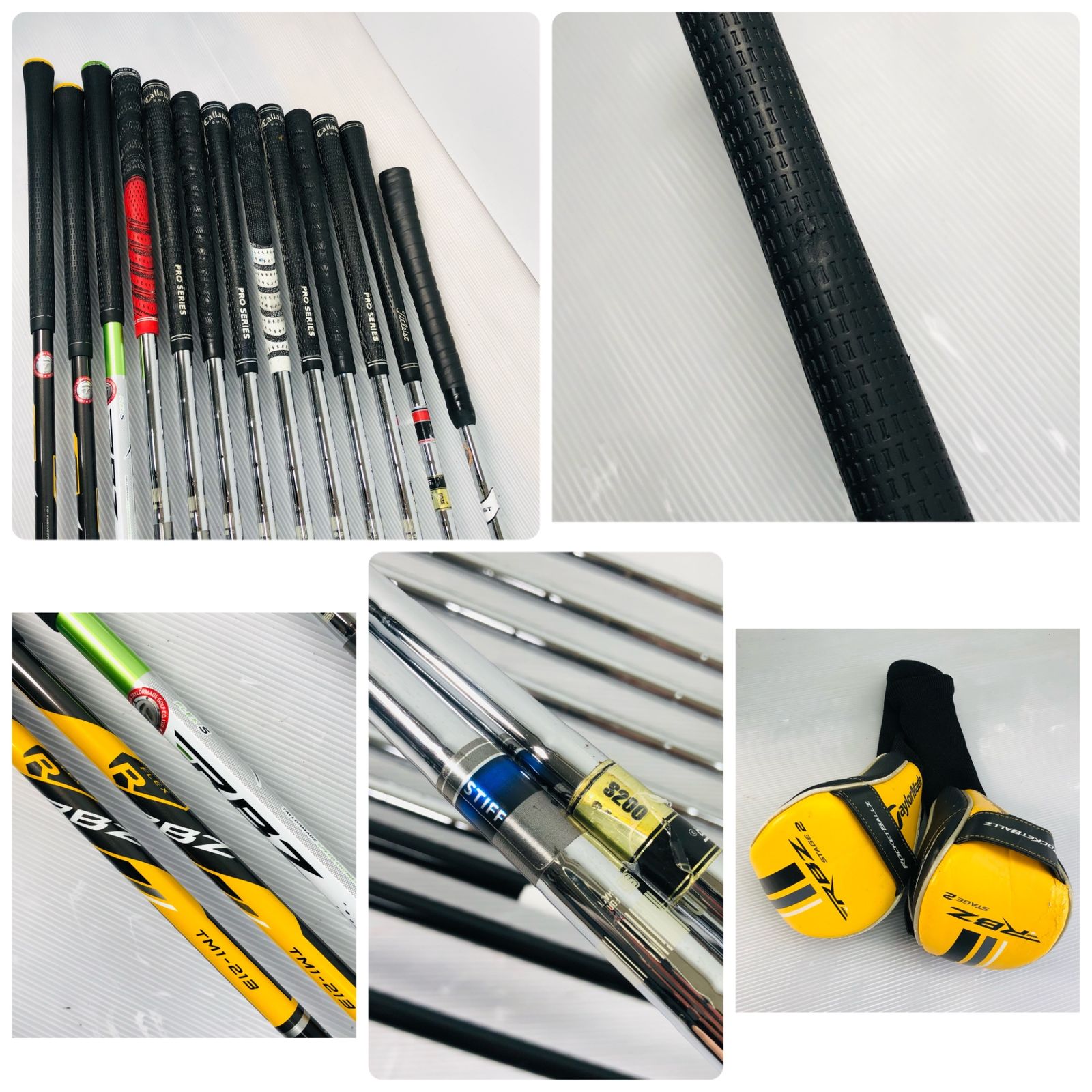 保証付】豪華 13本 TaylorMade テーラーメイド RBZ ロケットボールズ