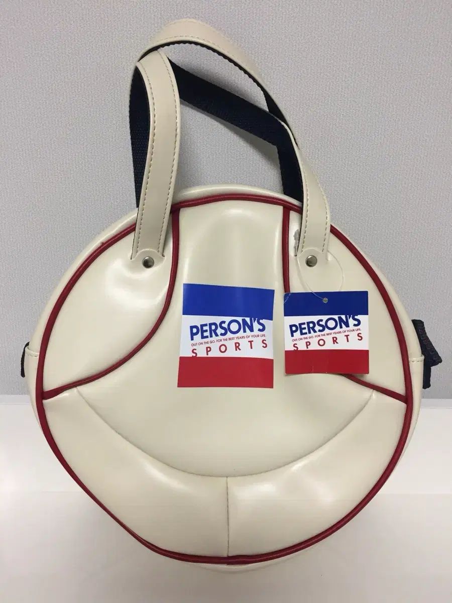 PERSON'S SPORTS 円型 トートバッグ アイボリー