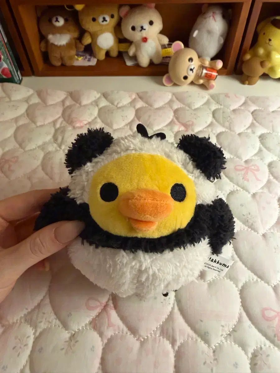 キーパンダポーチ兼ぬいぐるみIN