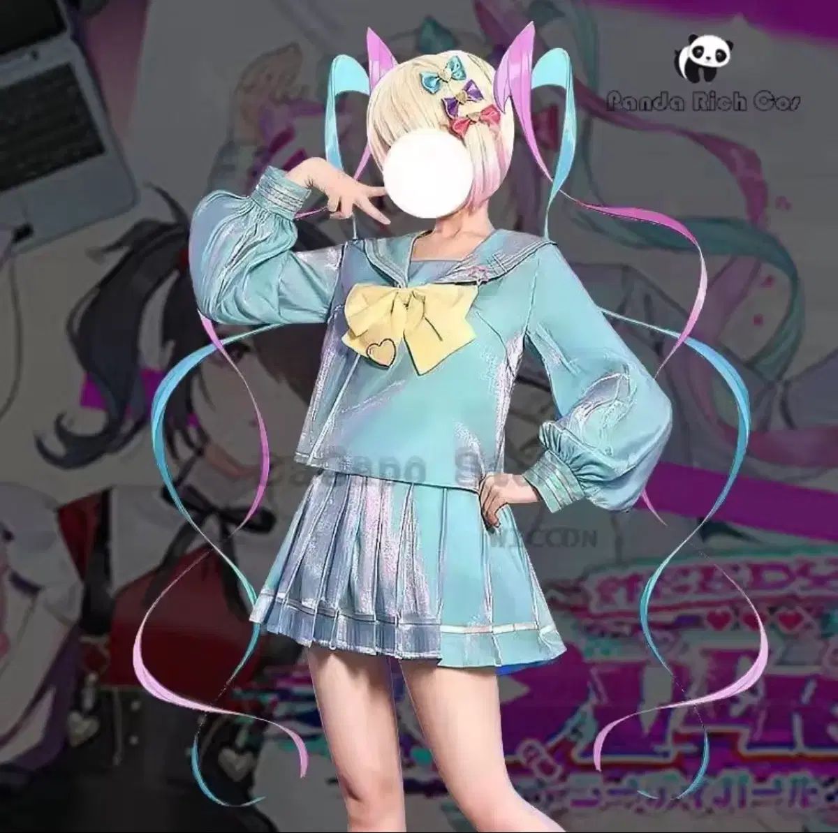 衣装＋ウィッグ＋靴（달비 x） NEEDY GIRL OVERDOSE 超TEN コスプレ 11,341円