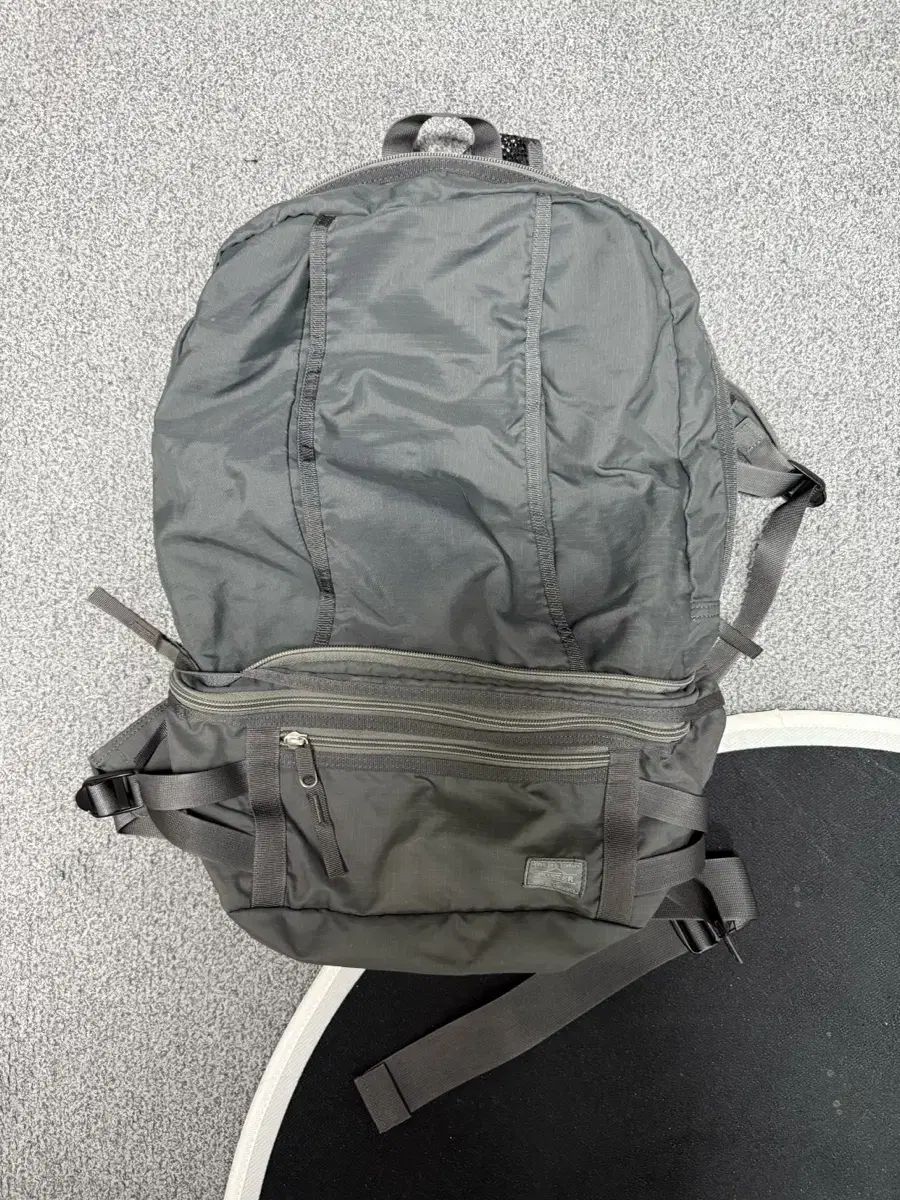 OS Porter ポケット付 バックパック ヴィンテージ バッグ グレー