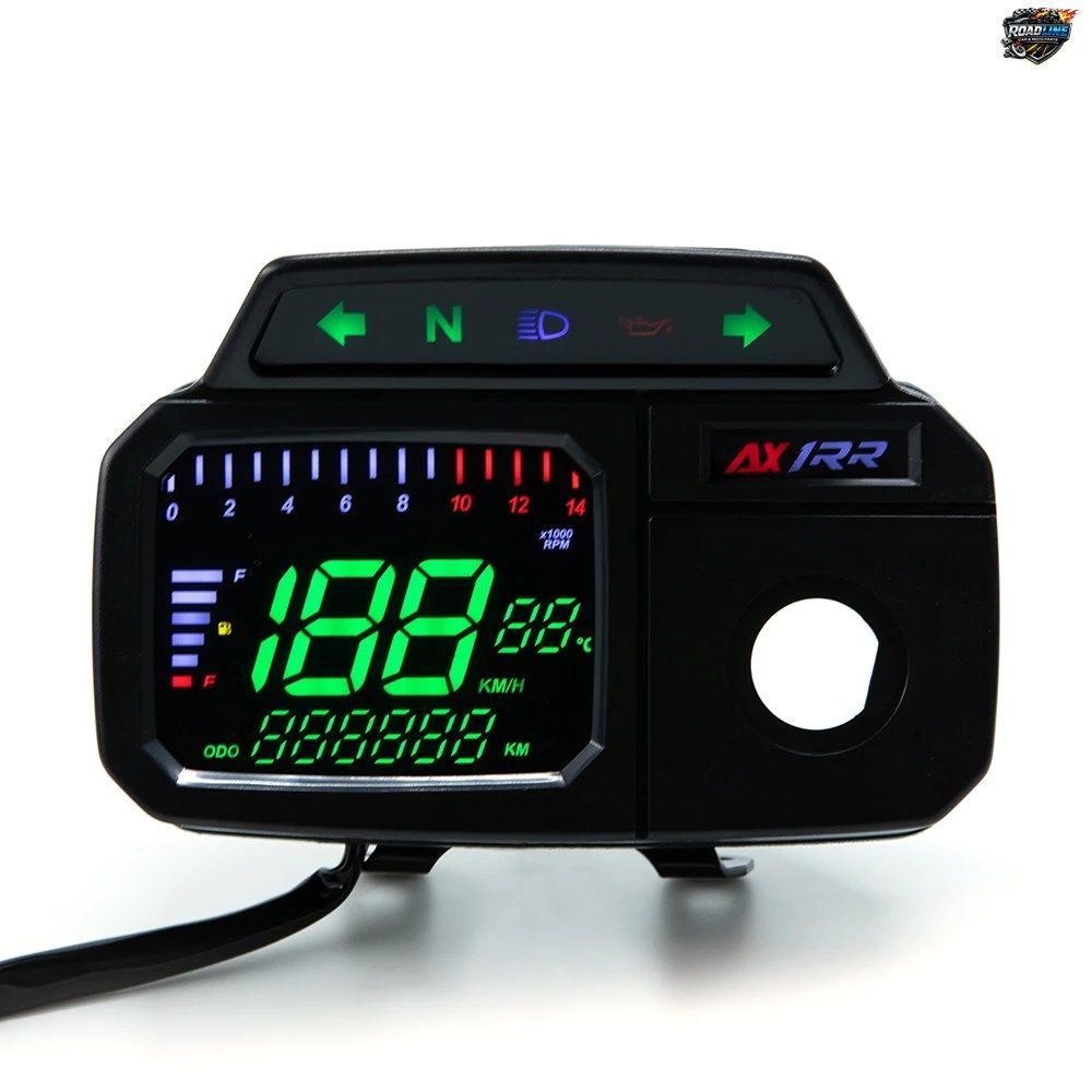 スズキ AX100 MAX100 100CC AX 100 オートバイ用スピードメーター デジタルメーターゲージ RPM LCD タコメーター クラスターメーターアセン