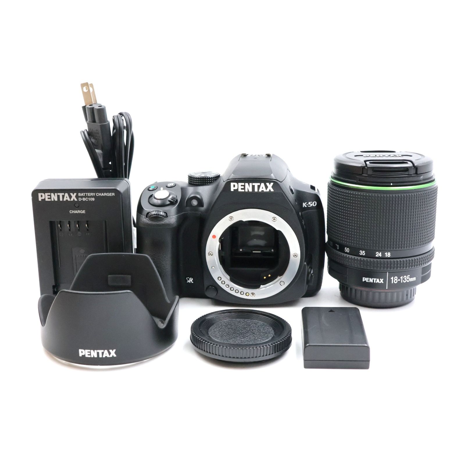 ■シャッター数18499枚！良品■ PENTAX K-50 18-135WR レンズキット デジタル一眼レフカメラ ペンタックス