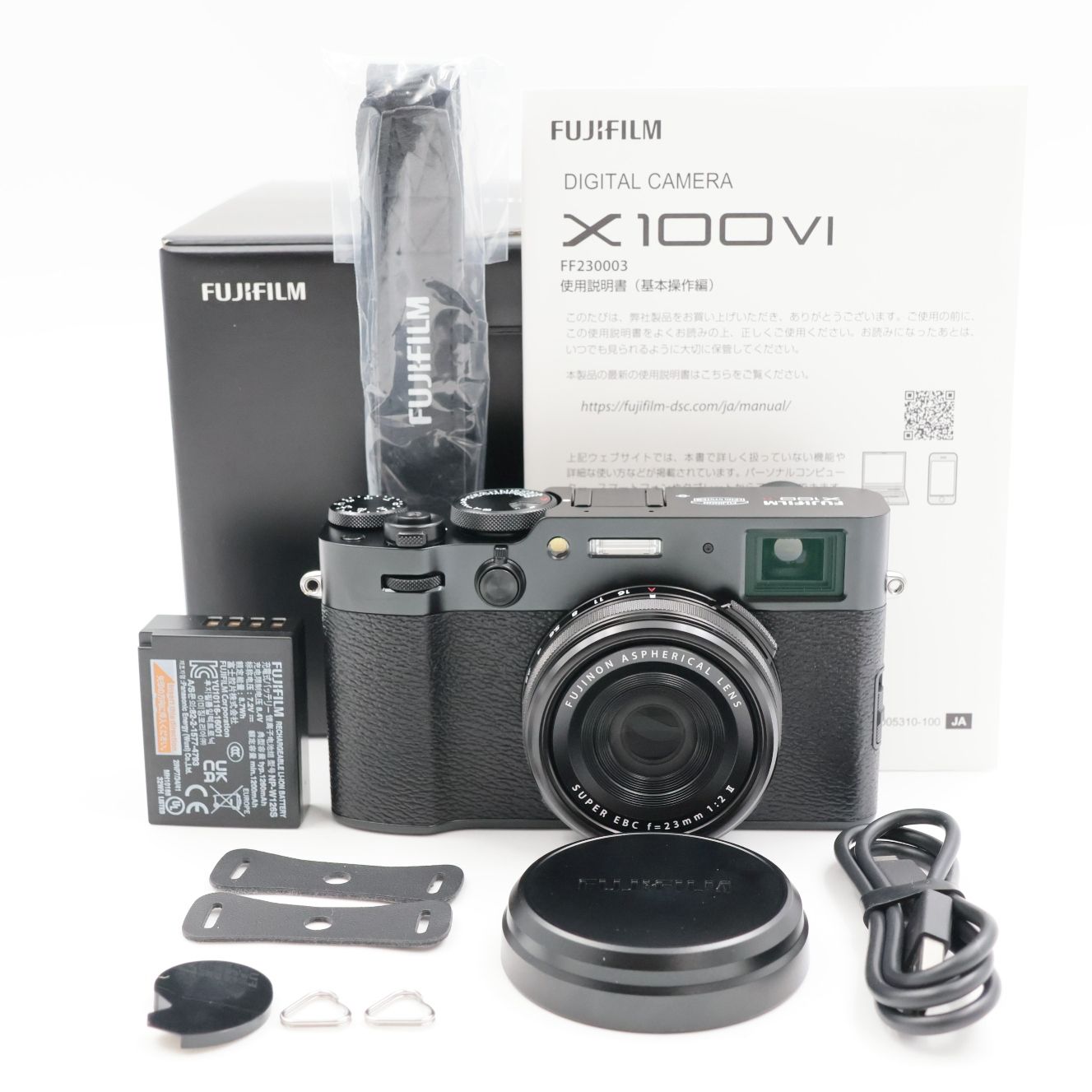 □シャッター数541枚！新品同様□ FUJIFILM X100Ⅵ-B ブラック X100VI