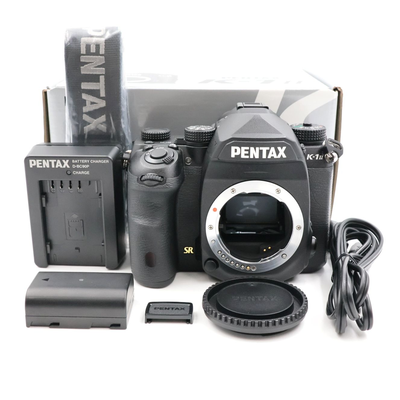 ■シャッター数5736枚！新品同様■ PENTAX K-1 Mark II ボディ ブラック フルサイズデジタル一眼レフカメラ 15996 ペンタックス