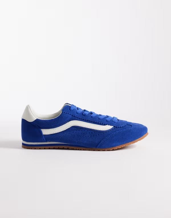 バンズ レディース シューズ スニーカー Vansuper Lowpro sneakers and BLUE ブルー