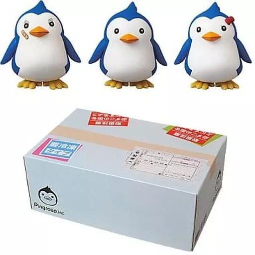 【中古】フィギュア VCD ペンギン1号・2号・3号 宅配便セット 「輪るピングドラム」 Vinyl Collectible Dolls Special No.199 ワンダーフェスティバル2012冬開催記念限定商品