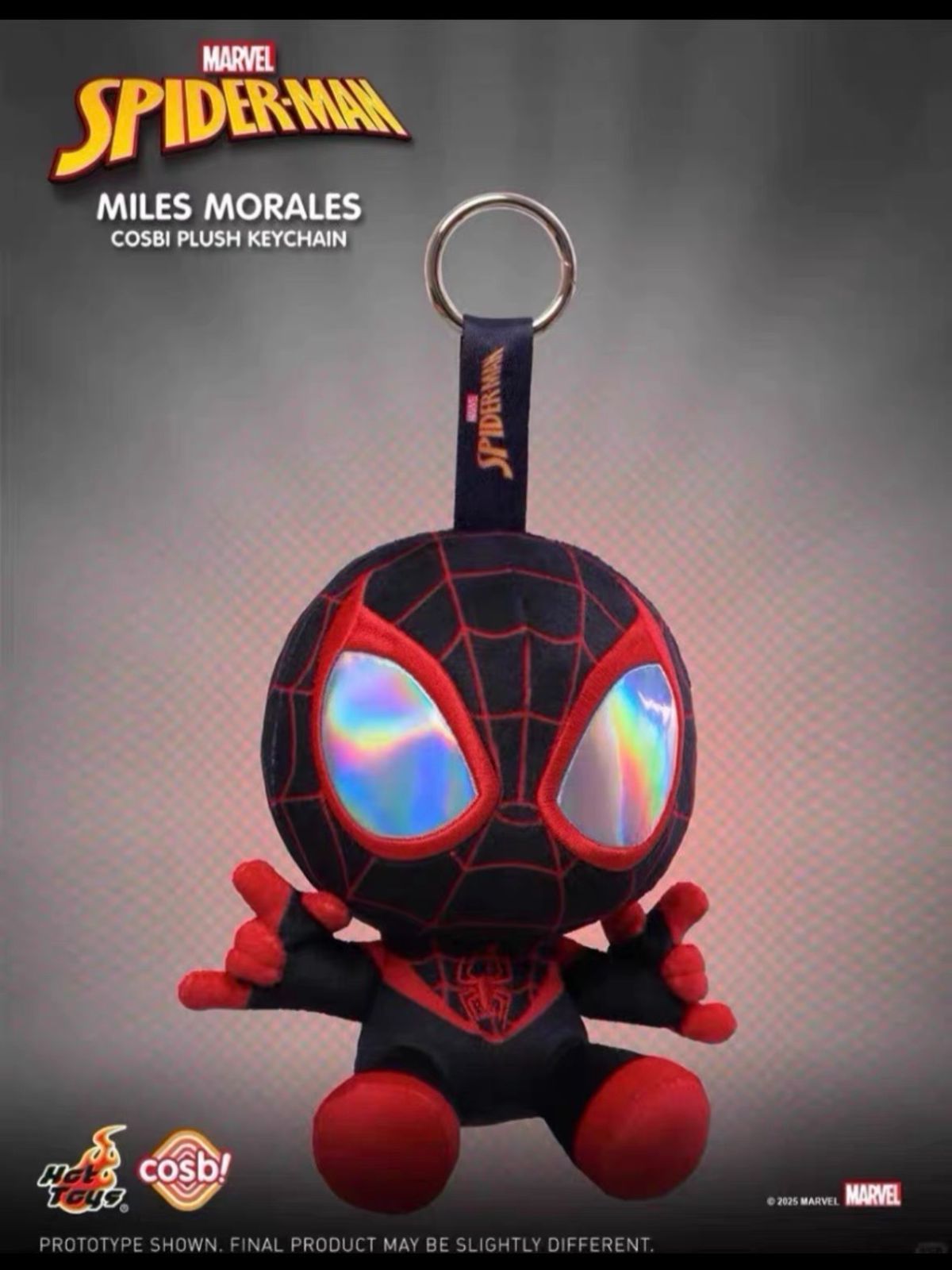 Hot Toys Cosbi MARVEL Spider-Man ぬいぐるみキーホルダー ブラインド
