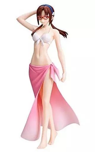 【中古】フィギュア 真希波・マリ・イラストリアス 【Summer Queens】 「ヱヴァンゲリヲン新劇場版」 1/8 PVC＆ABS製塗装済み完成品 あみあみ＆でじたみん＆東京フィギュア限定