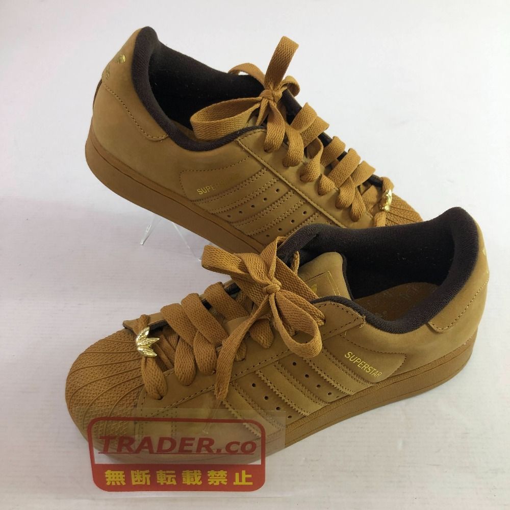 04w7019∞※【中古】 adidas originals アディダス オリジナルス Superstar II スーパースターII JI0079 コアブラック/ホワイト 25.5cm スニーカー 【八王子店】