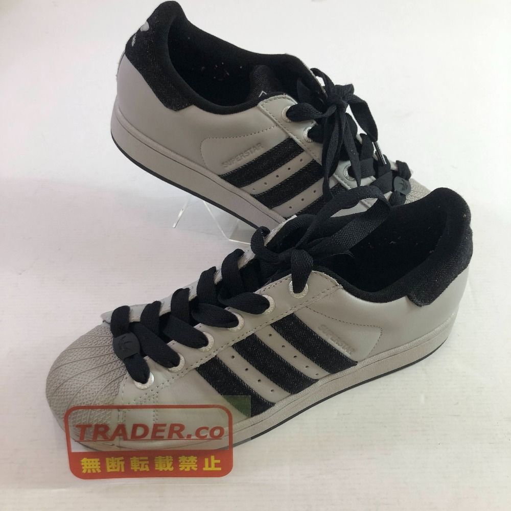 04w7020∞※【中古】 adidas originals アディダス オリジナルス Superstar II スーパースターII JP8760 グレー/コアブラック 28cm スニーカー 【八王子店】