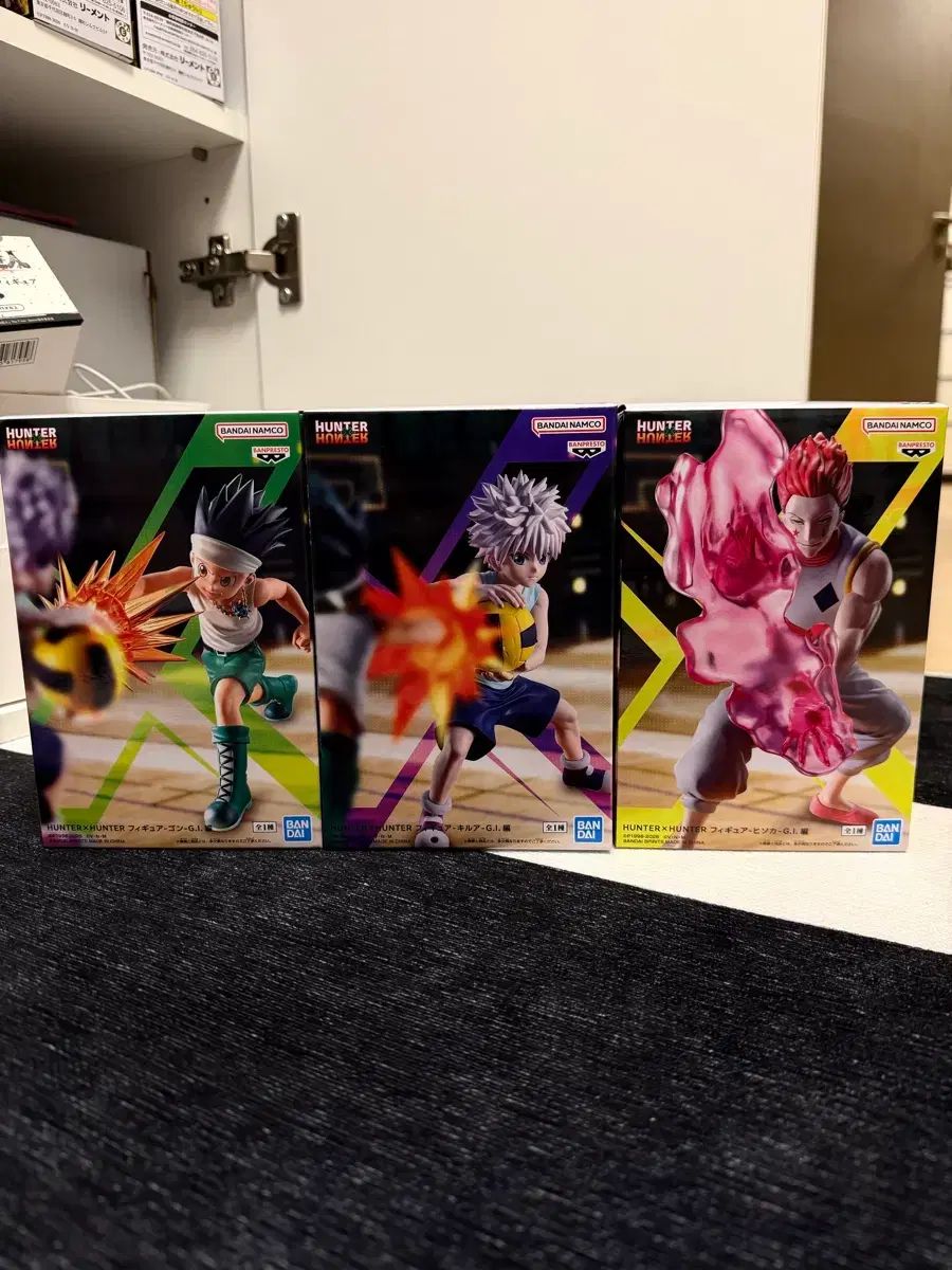 HUNTER×HUNTER GI フィギュア 3種セット