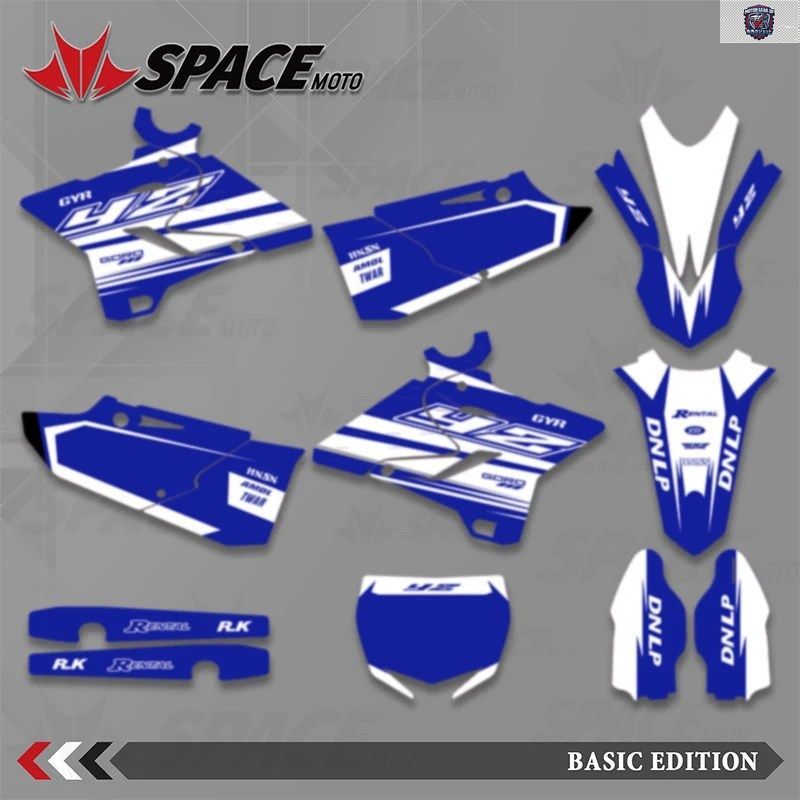 スペースグラフィックス デカール ステッカー キット ヤマハ YZ125 YZ250 2015-2021 YZ250X 2016 - 21