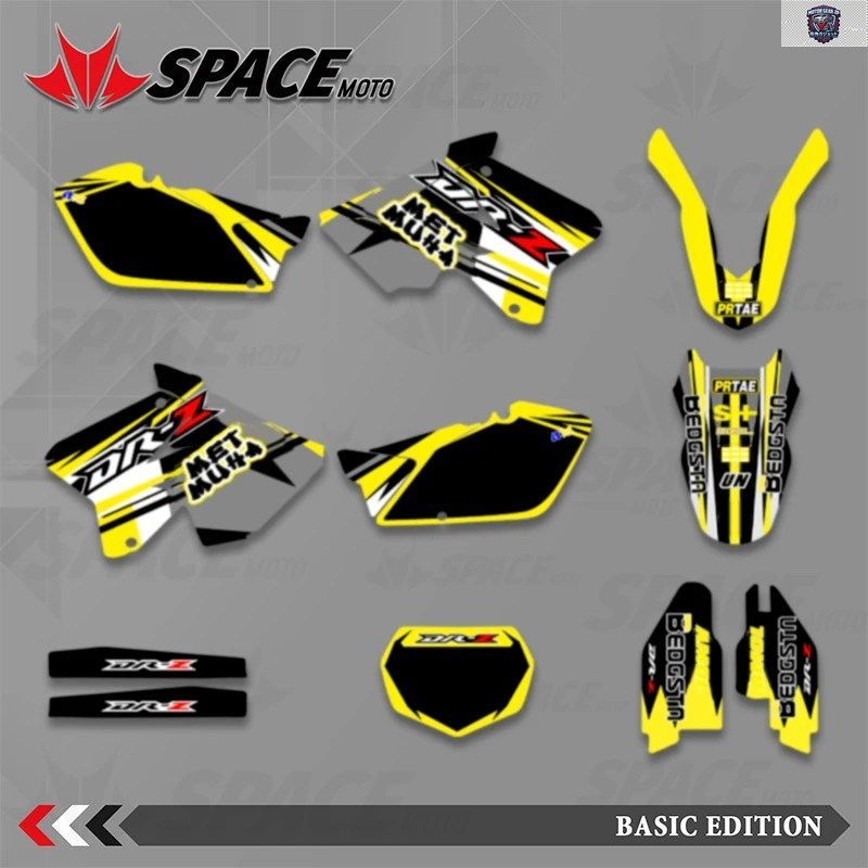 宇宙デカールステッカーグラフィック背景キットRM125 RM250 2001 02 03 04 05 06 07 08 09 10 2011 2012 RM 125 250