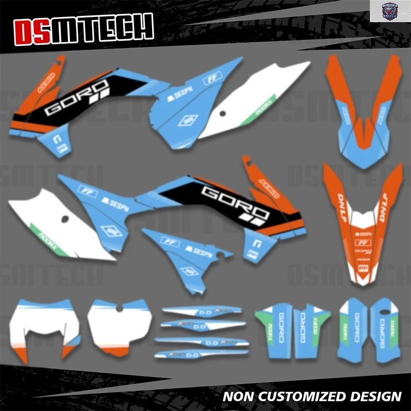 オートバイ用グラフィックデカールステッカーキット KTM EXC EXCF XCW 2014 2015 2016 SX SXF 2013 2014 2015