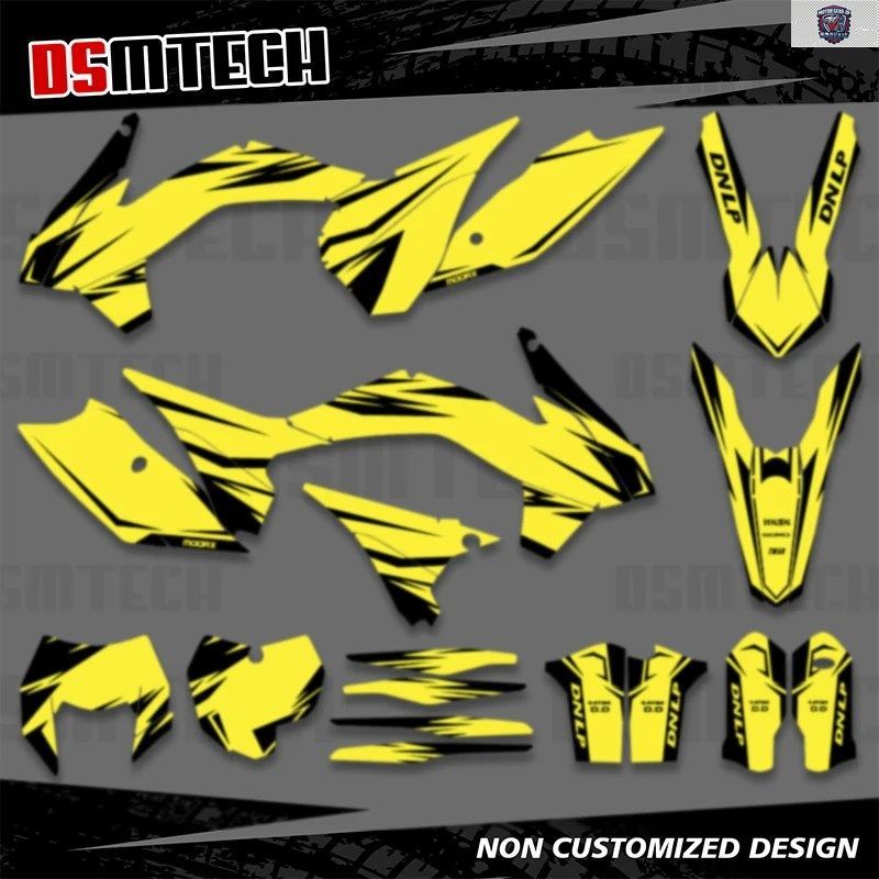 KTM EXC EXCF XCW 2014 2015 2016 125-200 250 300 350 450-500 SX SXF 2013-2015 フルグラフィックステッカーデカールキット