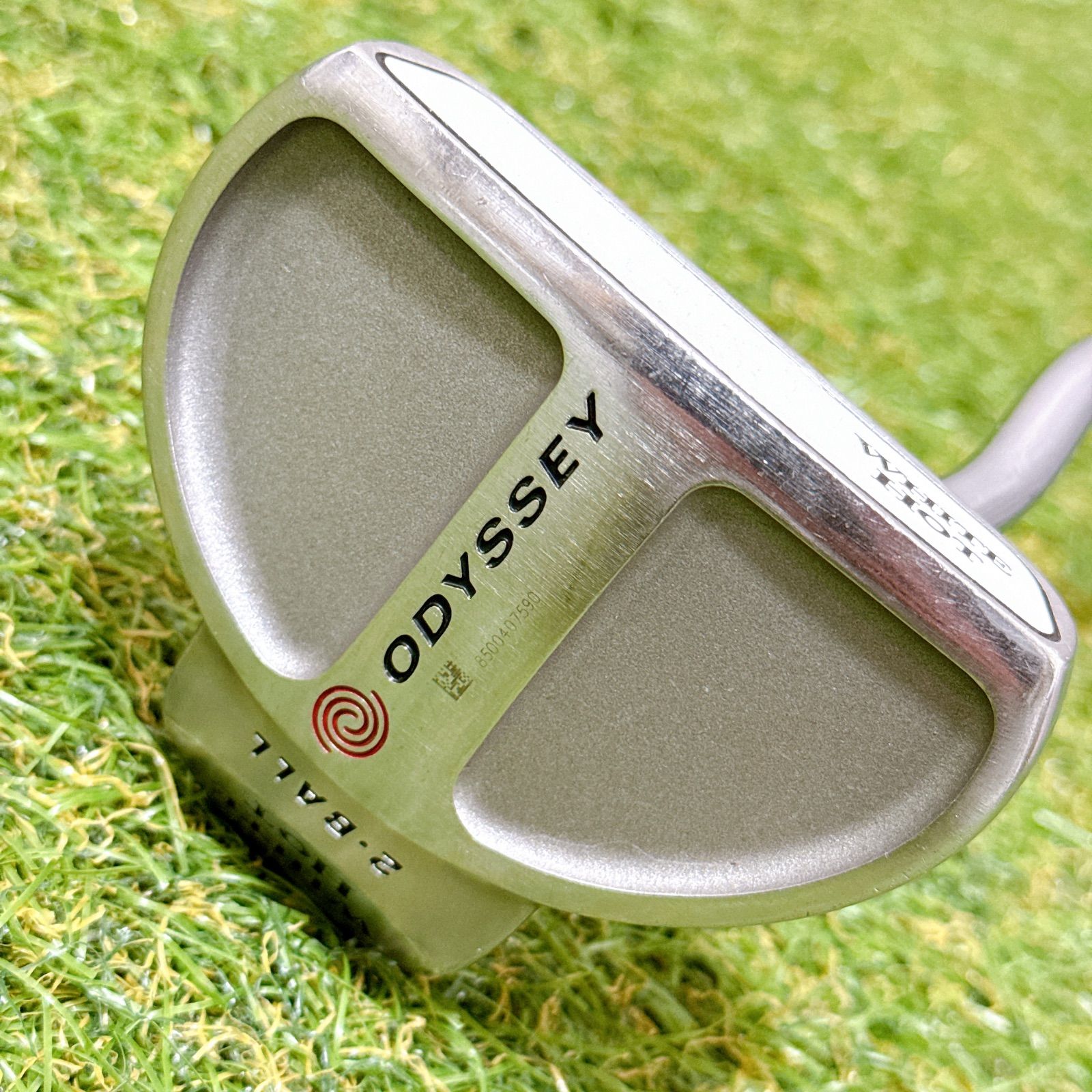 名器 初代 オデッセイ ホワイトホット 2ボール パター ODYSSEY WHITE HOT 2-BALL ラムキングリップ 右【K902】