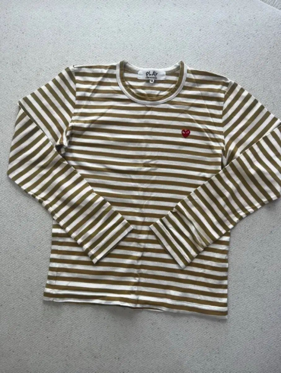 コム・デ・ギャルソン ロングスリーブ ストライプ Tシャツ M
