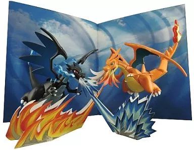 【中古】プラモデル メガリザードンX＆メガリザードンYセット(ポケラマつくろう) 「ポケットモンスター XY」 ポケモンプラモコレクション セレクトシリーズ