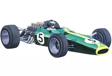 【中古】プラモデル 1/12 チーム ロータス タイプ49 1967 (エッチングパーツ付き) 「ビッグスケールシリーズ No.52」 ディスプレイモデル [12052]