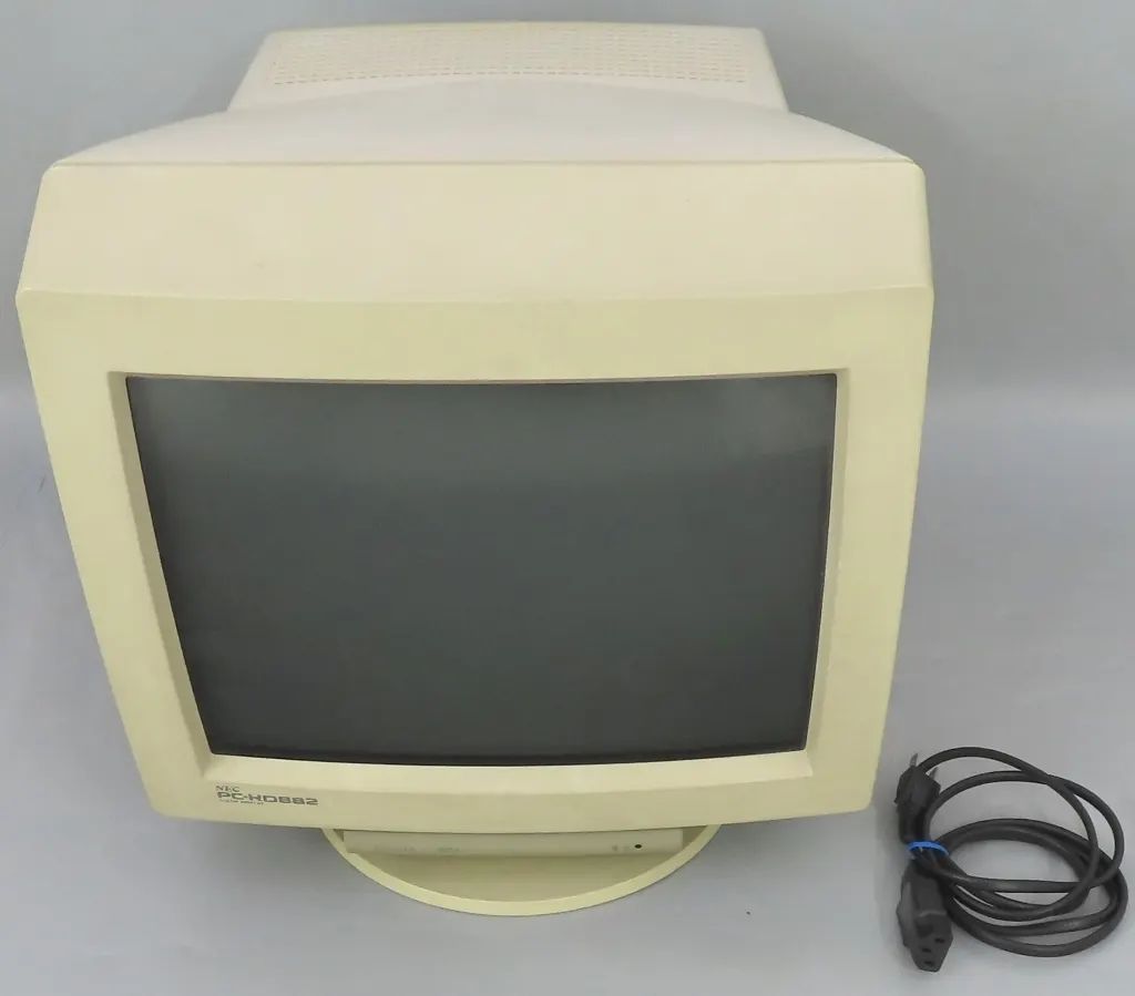 [Used] PC-9801 hard [junk] 15 inch color display PC-KD882
