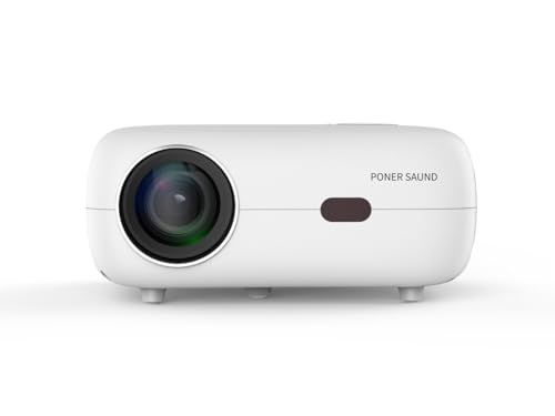 WiFi プロジェクター 1080P ネイティブ解像度 7500ル一メ 16000lm【自動台形補正、電子フォーカス 】HDMI USB AV LAN Audio Outポート対応 スマートフォン PC ノートパソコン PS3 PS4 PS5 16fa03b1