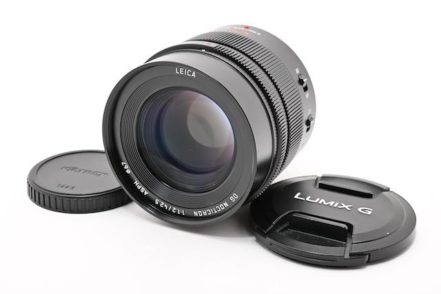 ＜並品＞ パナソニック DG NOCTICRON 42.5mm/F1.2 ASPH./POWER O.I.S. H-NS043