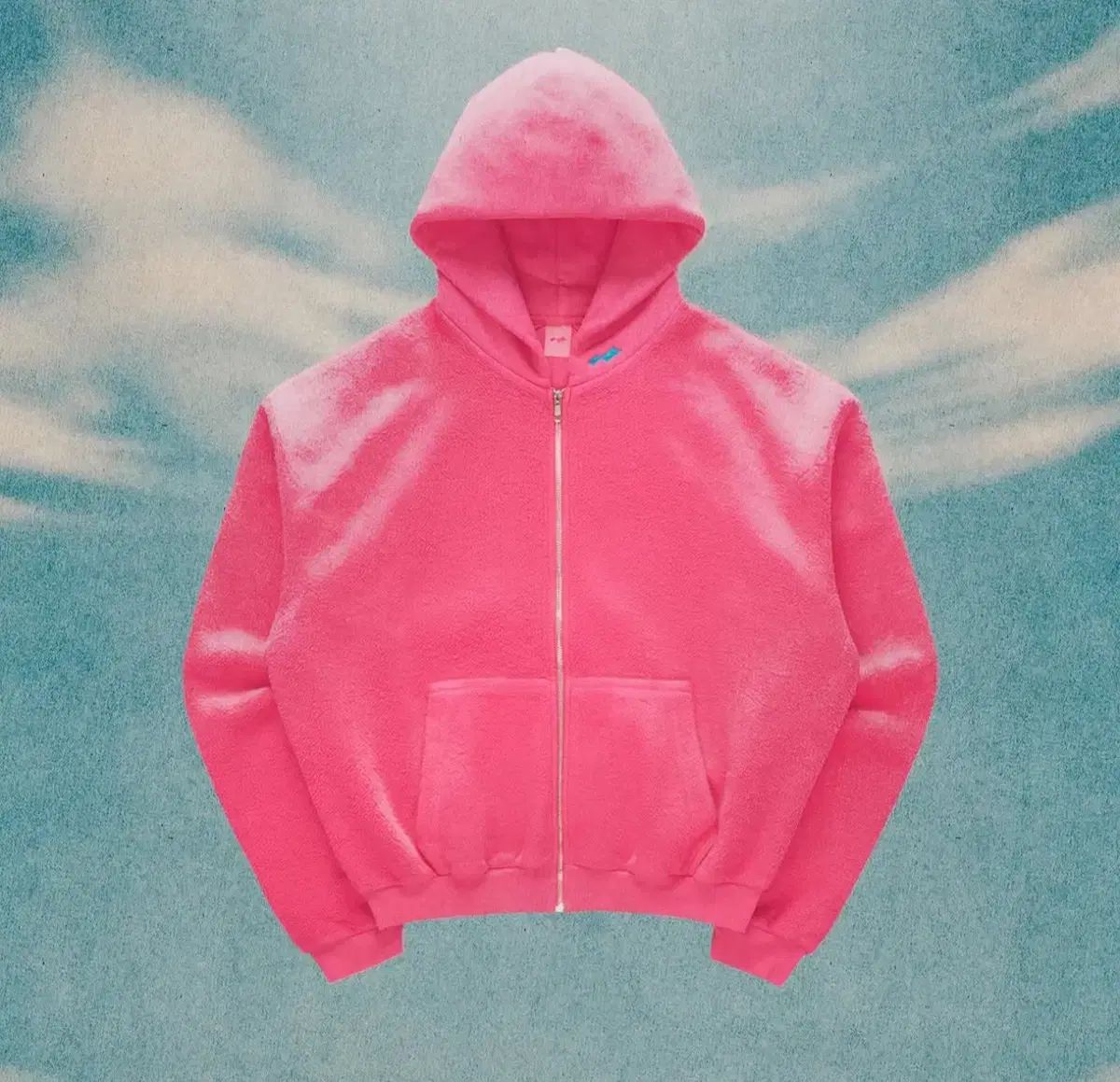 M Skylrk フードジップアップ ZIP HOODIE punch Coachella