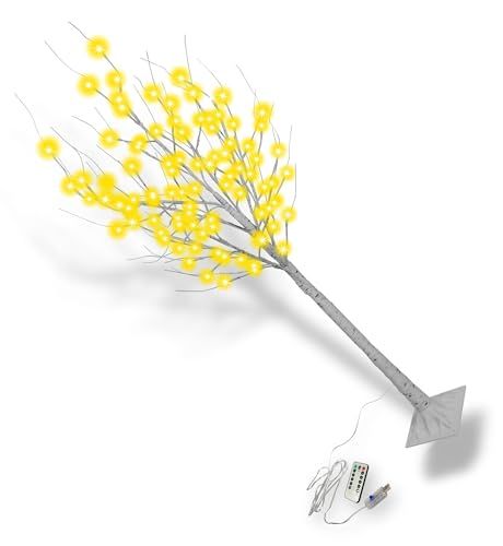 ロメッタ インテリア LED 白樺 ブランチ ツリー ライト カラー: シャンパン ゴールド ASH-TRBT120 (120cmサイズ) 国内発送 5b2a8f7e