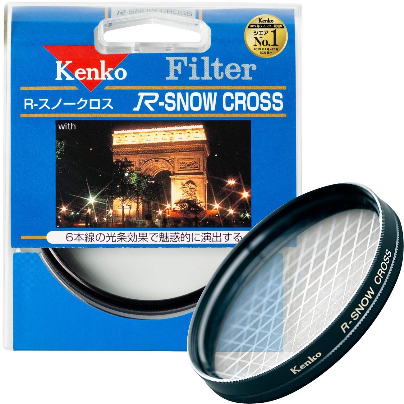 Kenko レンズフィルター R-スノークロス 82mm クロス効果用 382714 [82mm] [R-スノークロス]
