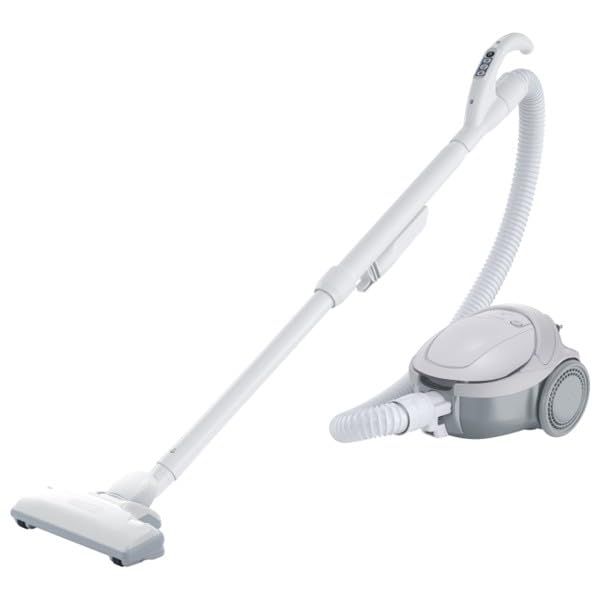 日立 掃除機 紙パック式 軽量 コンパクト 日本製 強力パワー340W ヘッド水洗い対応 すき間用吸口付き 手元スイッチ CV-VP50 H ライトグレー/ 485505b6