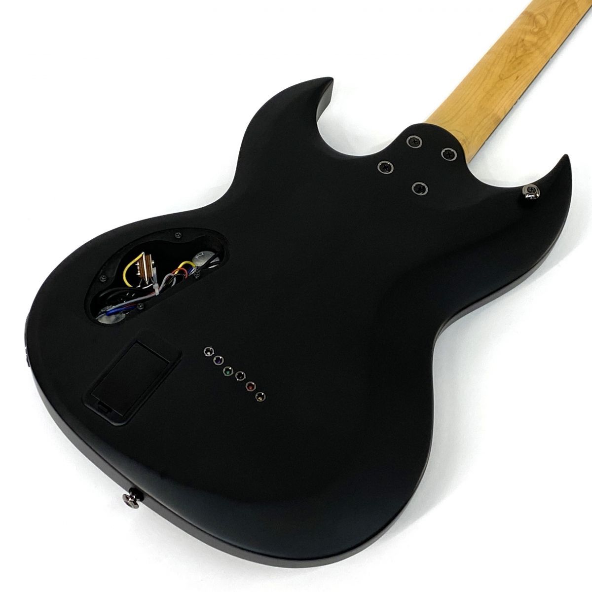 Schecter シェクター DEMON S-II SBK Active サテンブラック SGタイプ