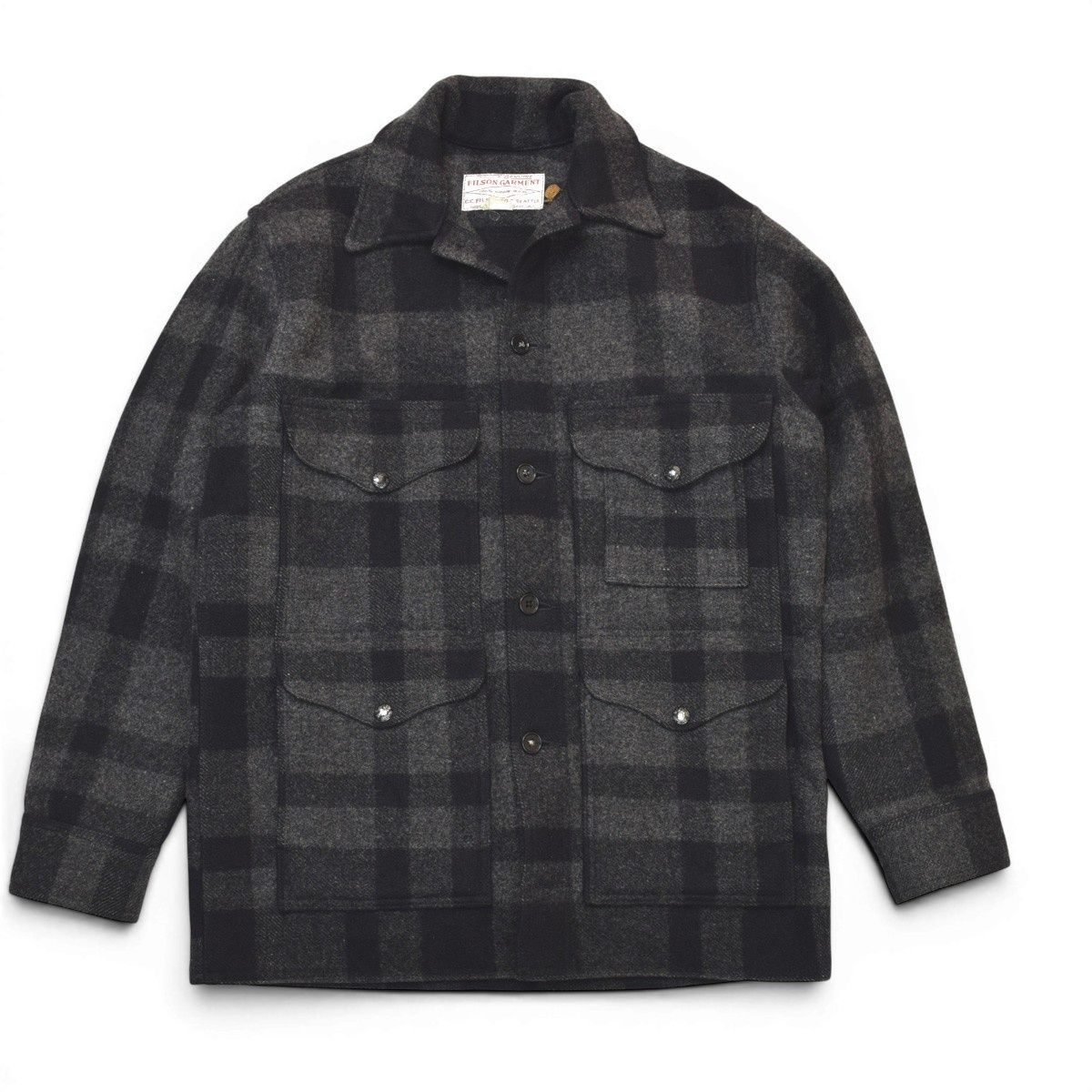 FILSON フィルソン 110 Single Mackinaw Cruiser Jacket マッキーノクルーザー ジャケット サイズ40 グレー メンズ