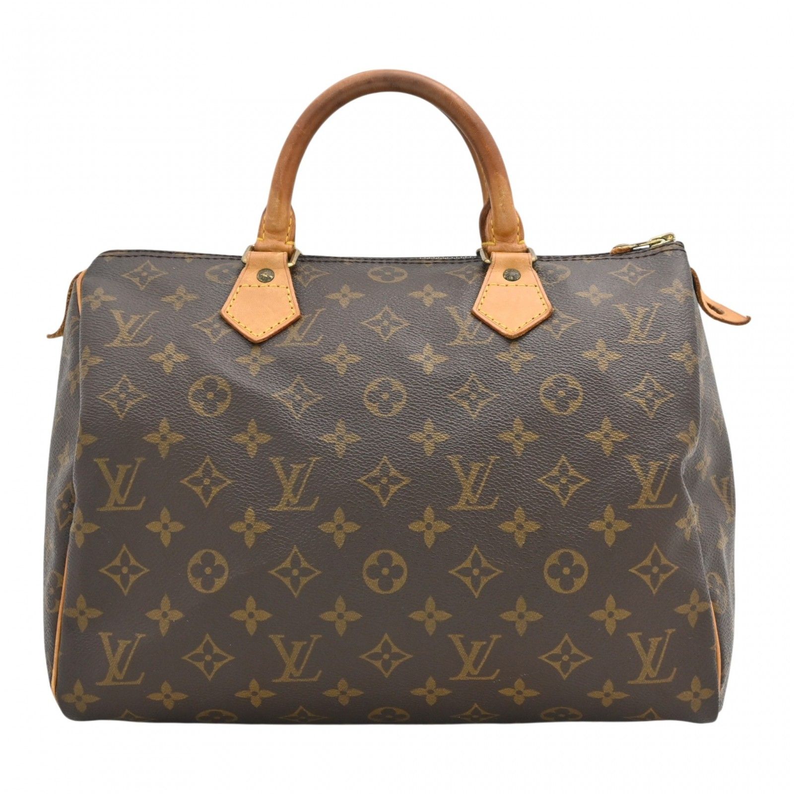 【中古】ルイヴィトン モノグラム スピーディ30 ボストンバッグ Bランク lv8947cc