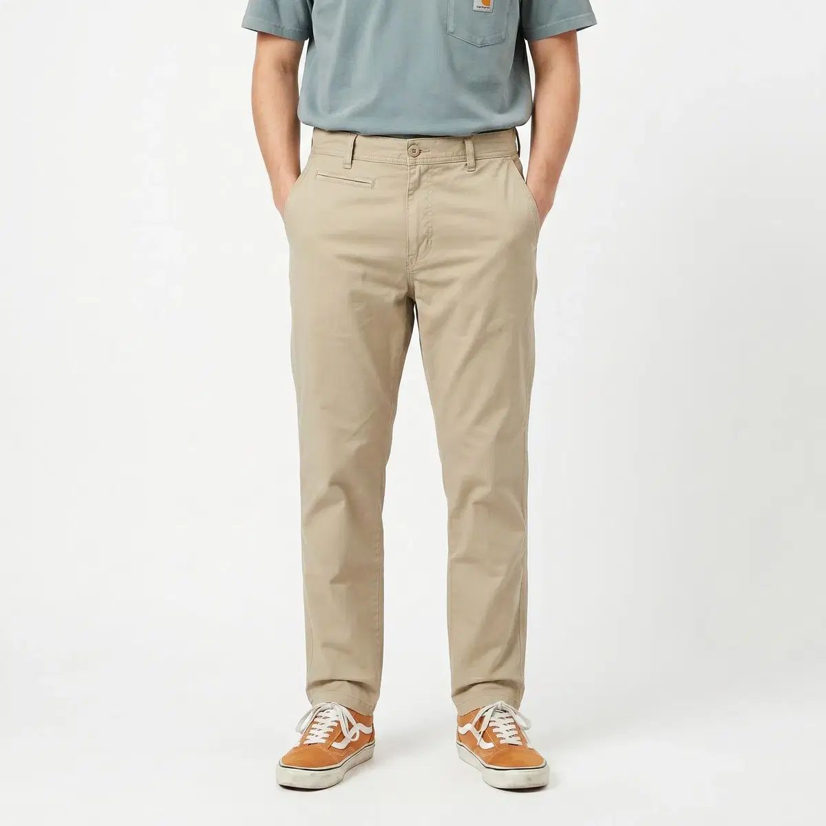 Carhartt WIP カーハート ワークパンツ ベージュ - メルカリ PANT 