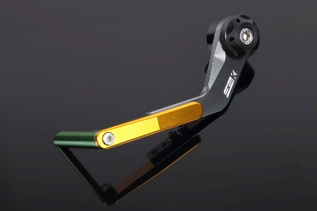 新着商品 SSK アルミ削り出しレバーガード 左側 KAWASAKI M8 P1カラー:ブラック P2カラー:チタン P3カラー:チタン ALGKA03BK-TMTM