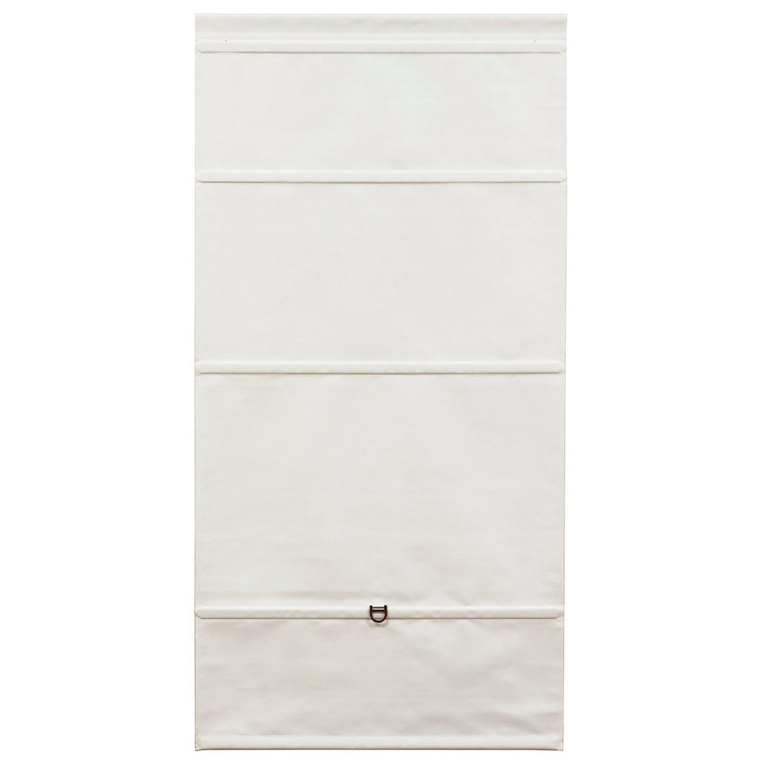 新着商品 フルネス(Fullness) コードレスローマンシェード スレバー W90×H120cm アイボリー L6225 遮光タイプ