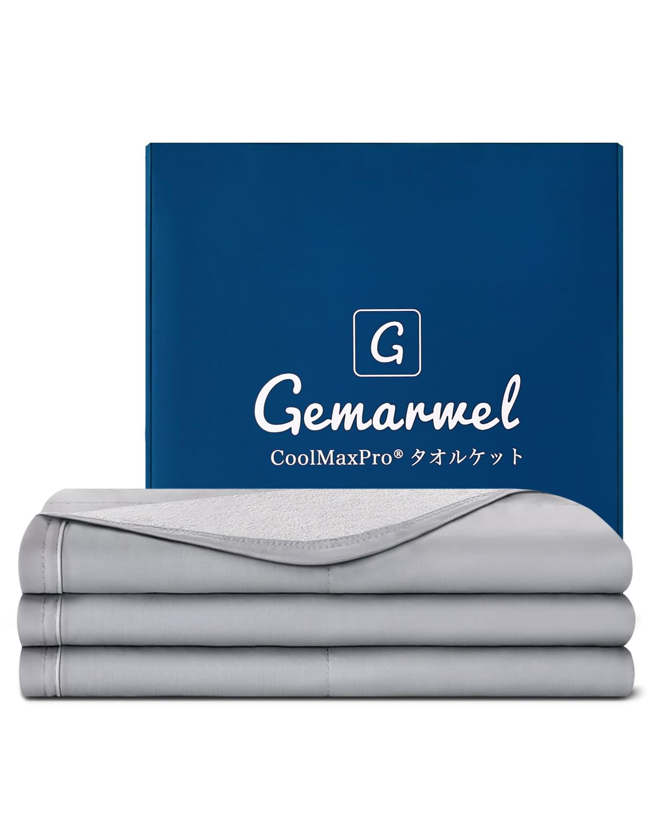 Gemarwel タオルケット シングル 夏用【極冷 最適な接触冷感素材の配合比率】99%抗菌 防臭 丸洗いOK 両面使える ひんやり ブランケット 冷感ケット 柔らか 軽量 通気 吸湿速乾 140×200cm グレーas d4f7166e