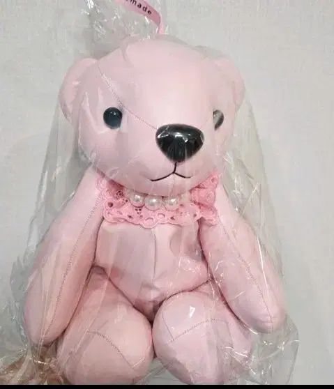 ハンドメイド クマのぬいぐるみ バッグ