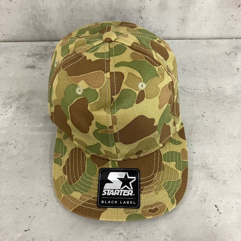 STARTER BLACK LABEL スターター ブラックレーベル キャップ 帽子 迷彩