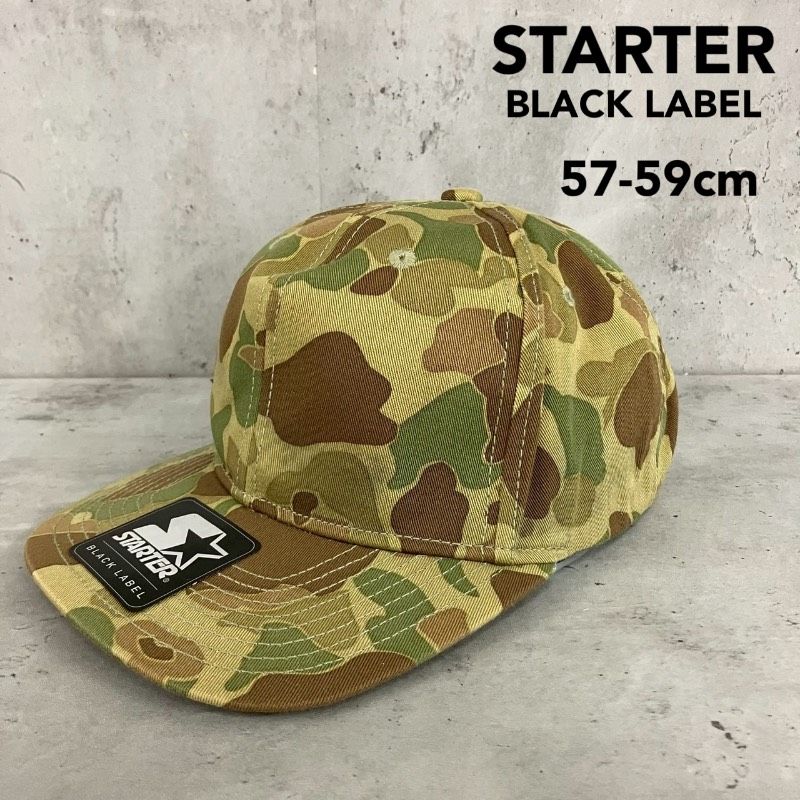 STARTER BLACK LABEL スターター ブラックレーベル キャップ 帽子 迷彩