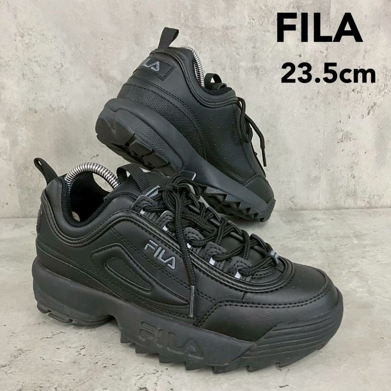 FILA DISRUPTOR II ディスラプター2 ブラック 23.5cm フィラ 厚底 