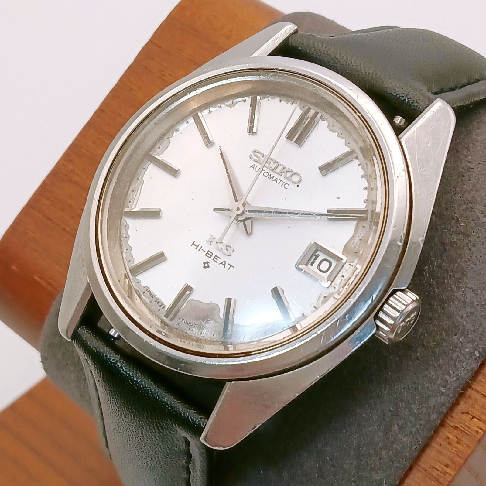 稼働 良品】0612-1 SEIKO 56KS HI-BEAT セイコー キングセイコー